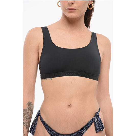 Armani EMPORIO Lycra-BH mit Monogramm-Detail