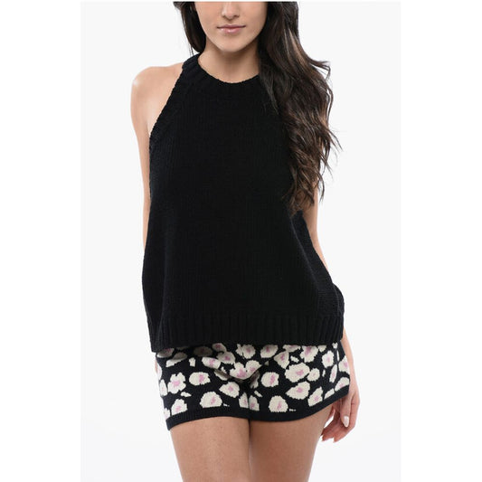 AllSaints Einfarbiges gehäkeltes Top