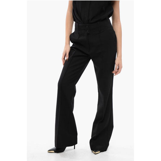 AllSaints Hochtaillierte Hose aus Wollmischung