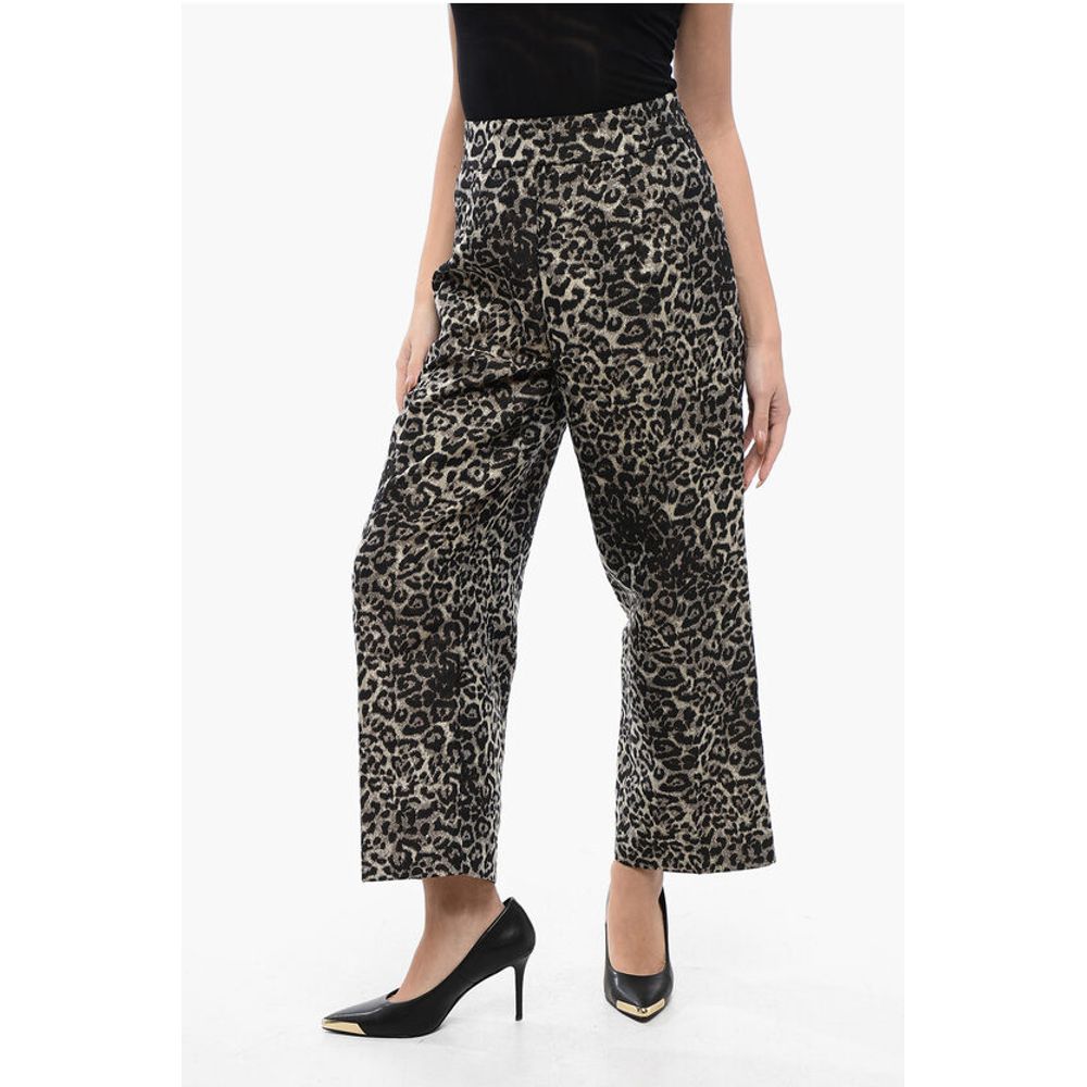 AllSaints Tierisch gemusterte Hose im Relaxed Fit JEMI LEPPO
