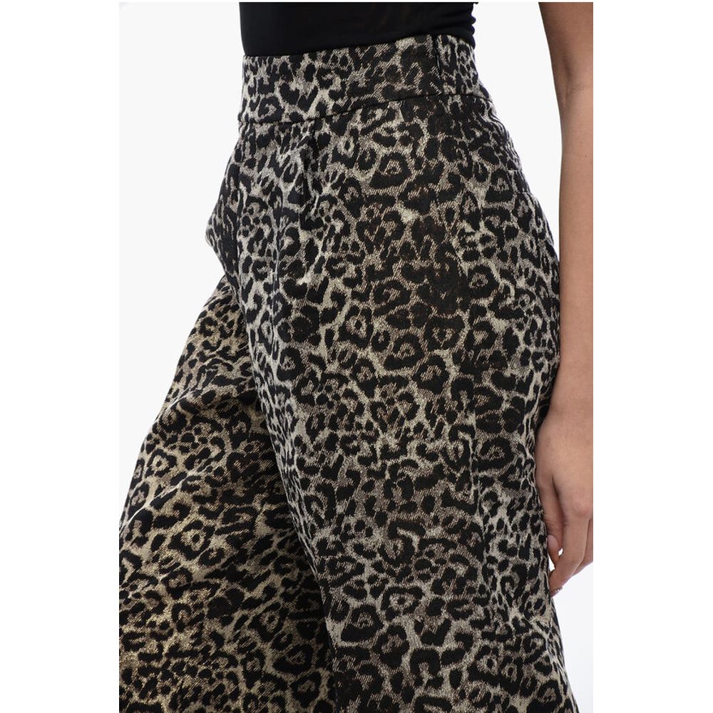 AllSaints Tierisch gemusterte Hose im Relaxed Fit JEMI LEPPO
