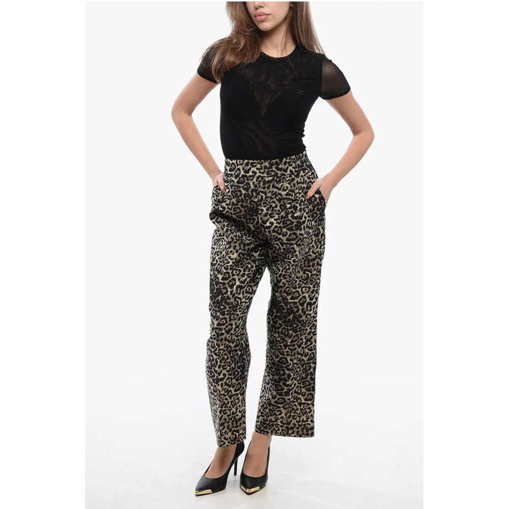 AllSaints Tierisch gemusterte Hose im Relaxed Fit JEMI LEPPO