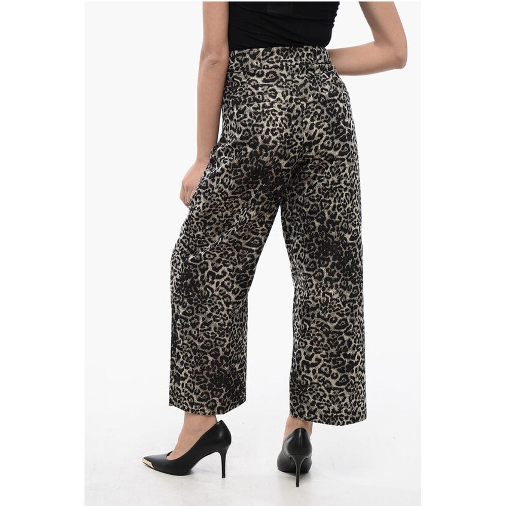 AllSaints Tierisch gemusterte Hose im Relaxed Fit JEMI LEPPO