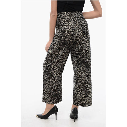 AllSaints Tierisch gemusterte Hose im Relaxed Fit JEMI LEPPO