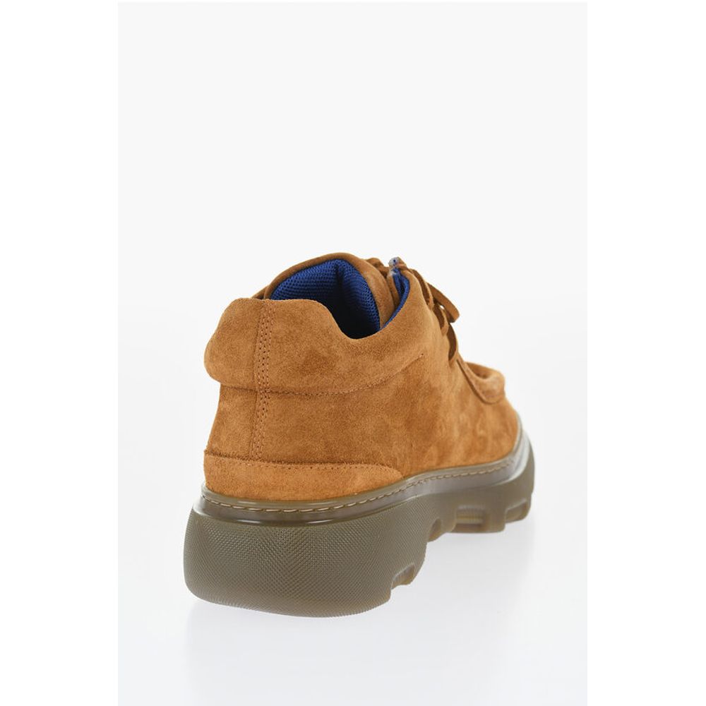 Burberry Wallabee-Schuhe aus Wildleder mit Gummisohle