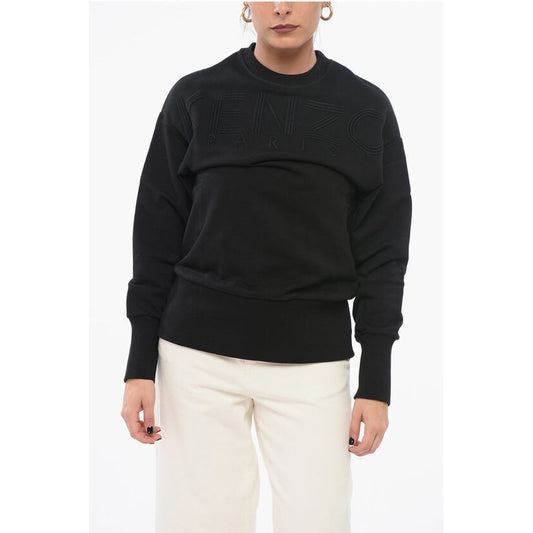 Kenzo Sweatshirt mit Rundhalsausschnitt und gesticktem Logo