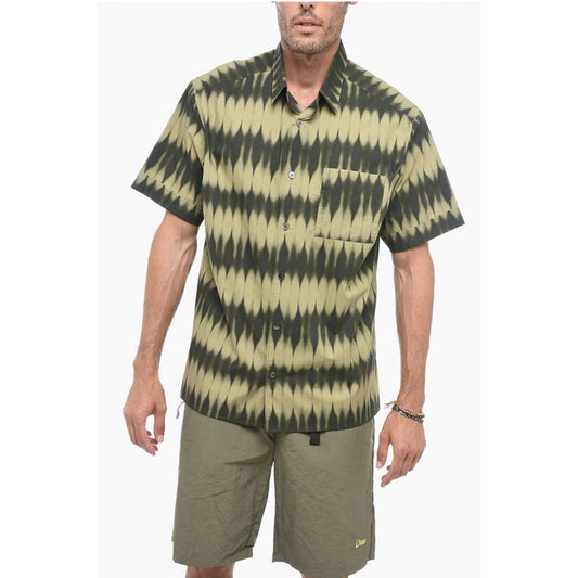 A.P.C. Tie-Dye Print Hemd mit kurzen Ärmeln