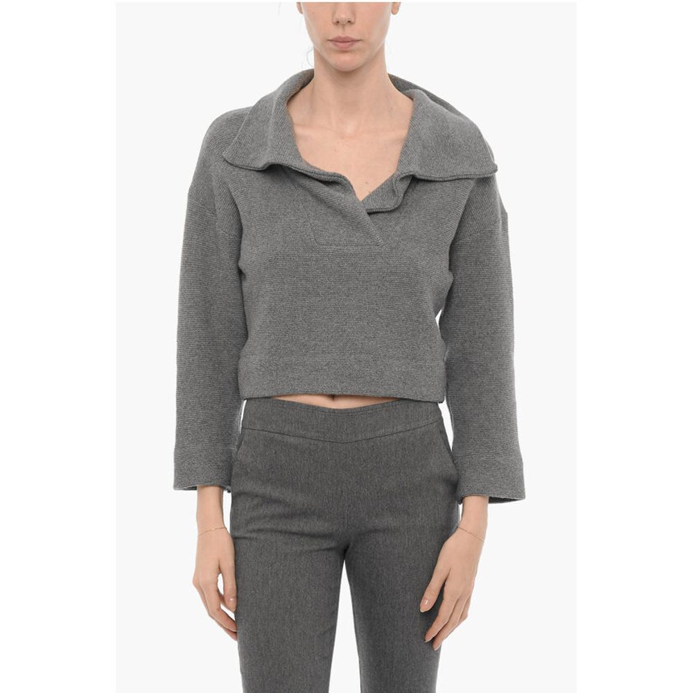 Beaufille BOTERO Pullover aus Wollmischung mit Polokragen