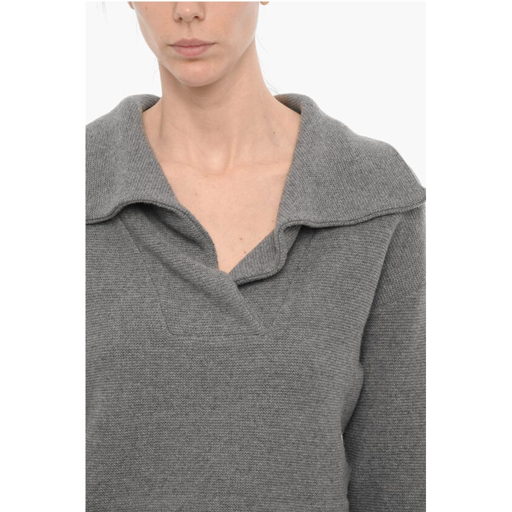 Beaufille BOTERO Pullover aus Wollmischung mit Polokragen