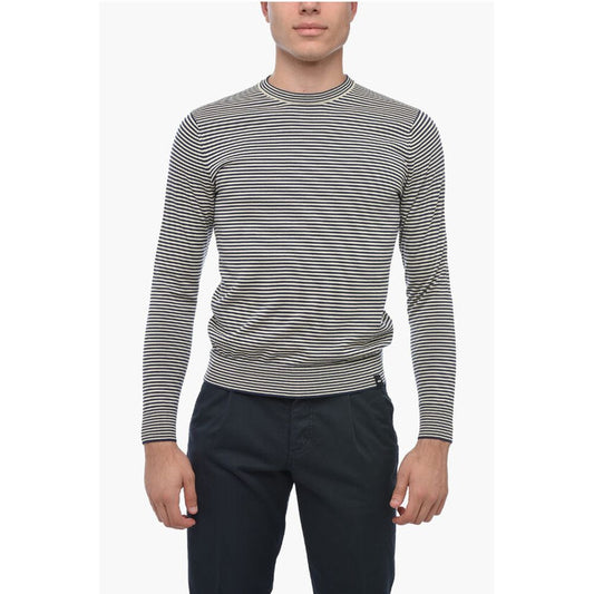 Aspesi Gestreifter Crewnwck-Pullover