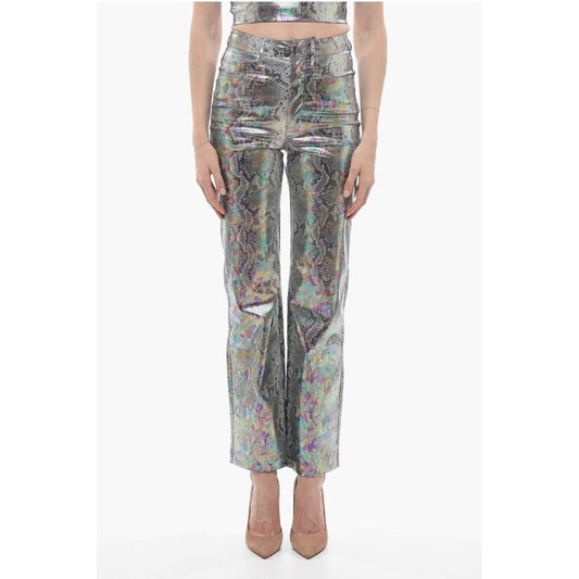 Rotate Schlangeneffekt Gerades Bein 5 Taschen Hose