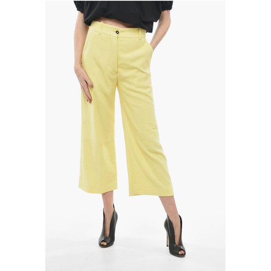 Patou ICONIC Cropped Fit Hose aus Baumwollmischung