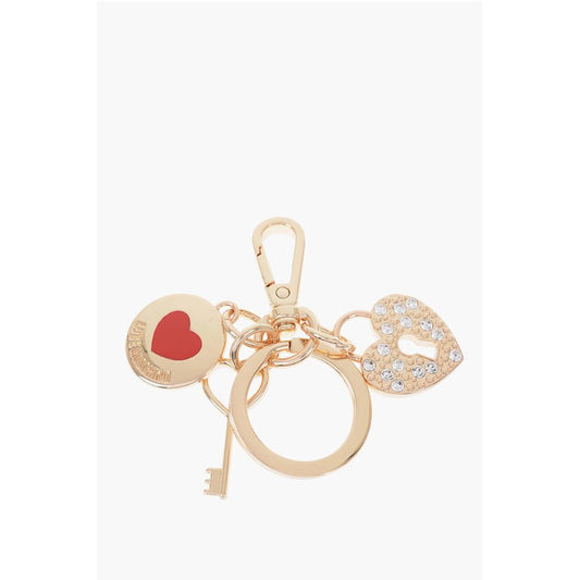 Moschino LOVE Metall-Schlüsselanhänger mit Anhängern