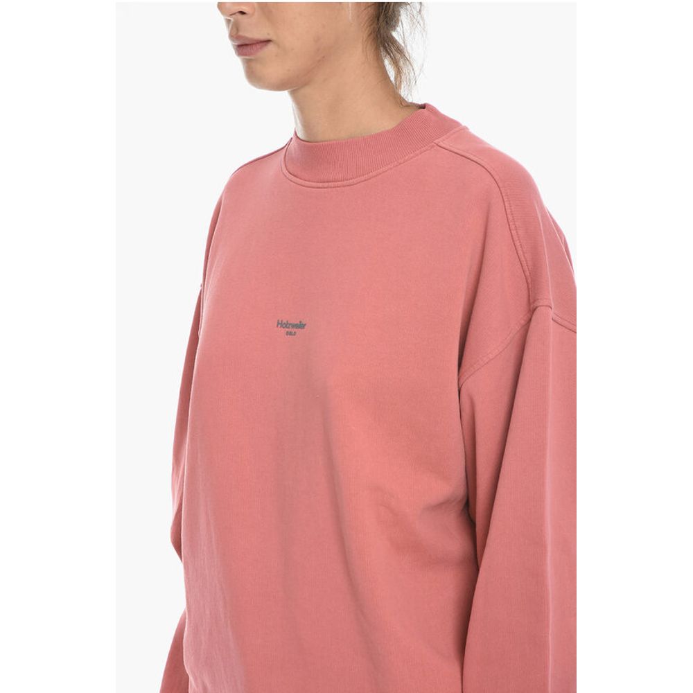 Holzweiler MEZZANINE OSLO Sweatshirt mit Rundhalsausschnitt aus gebürsteter Baumwolle