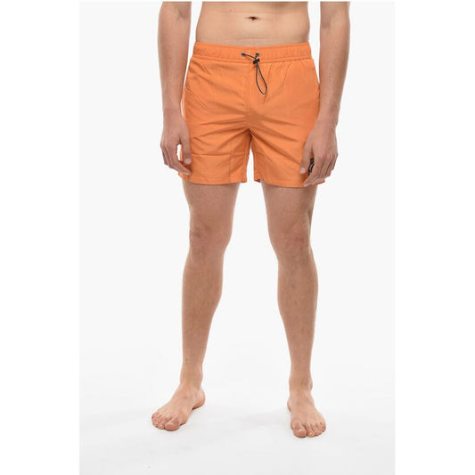 Karl Lagerfeld RUE ST-GUILLAME Einfarbige Badeshorts mit 3 Taschen