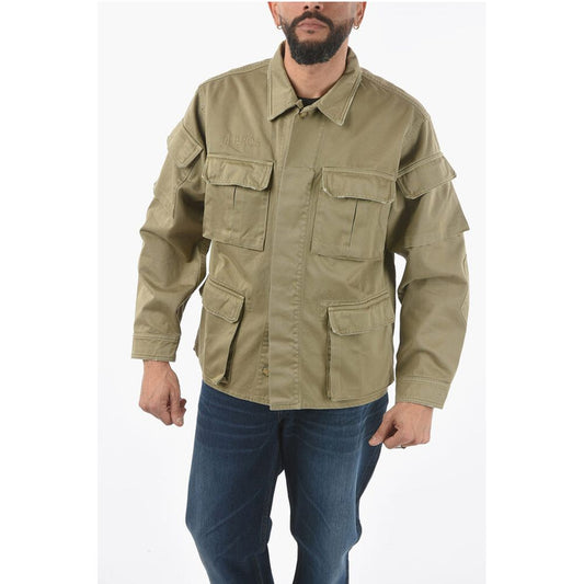 14 BROS Mit Logo bestickte Sharan-Jacke