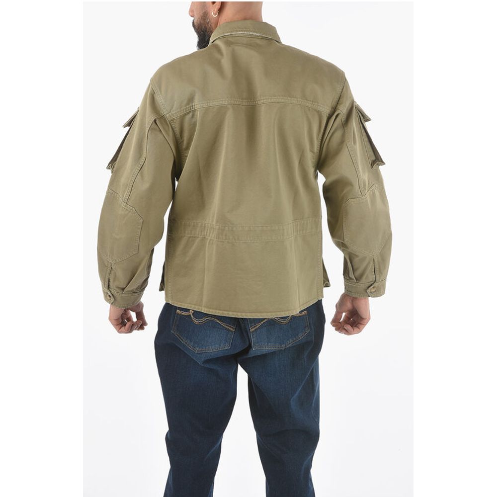 14 BROS Mit Logo bestickte Sharan-Jacke