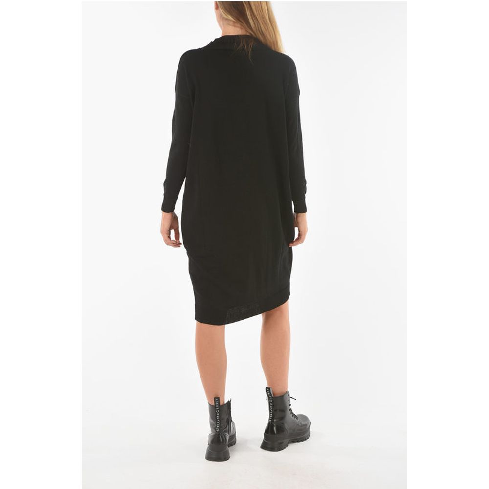 Ixos Gestricktes SWAPS Midikleid mit V-Ausschnitt