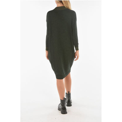 Ixos Gestricktes SWAPS Midikleid mit V-Ausschnitt