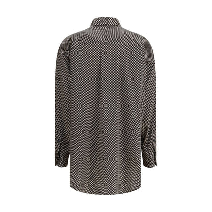 Tom Ford Seiden-Polka-Dot-Hemd