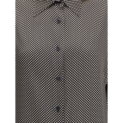 Tom Ford Seiden-Polka-Dot-Hemd