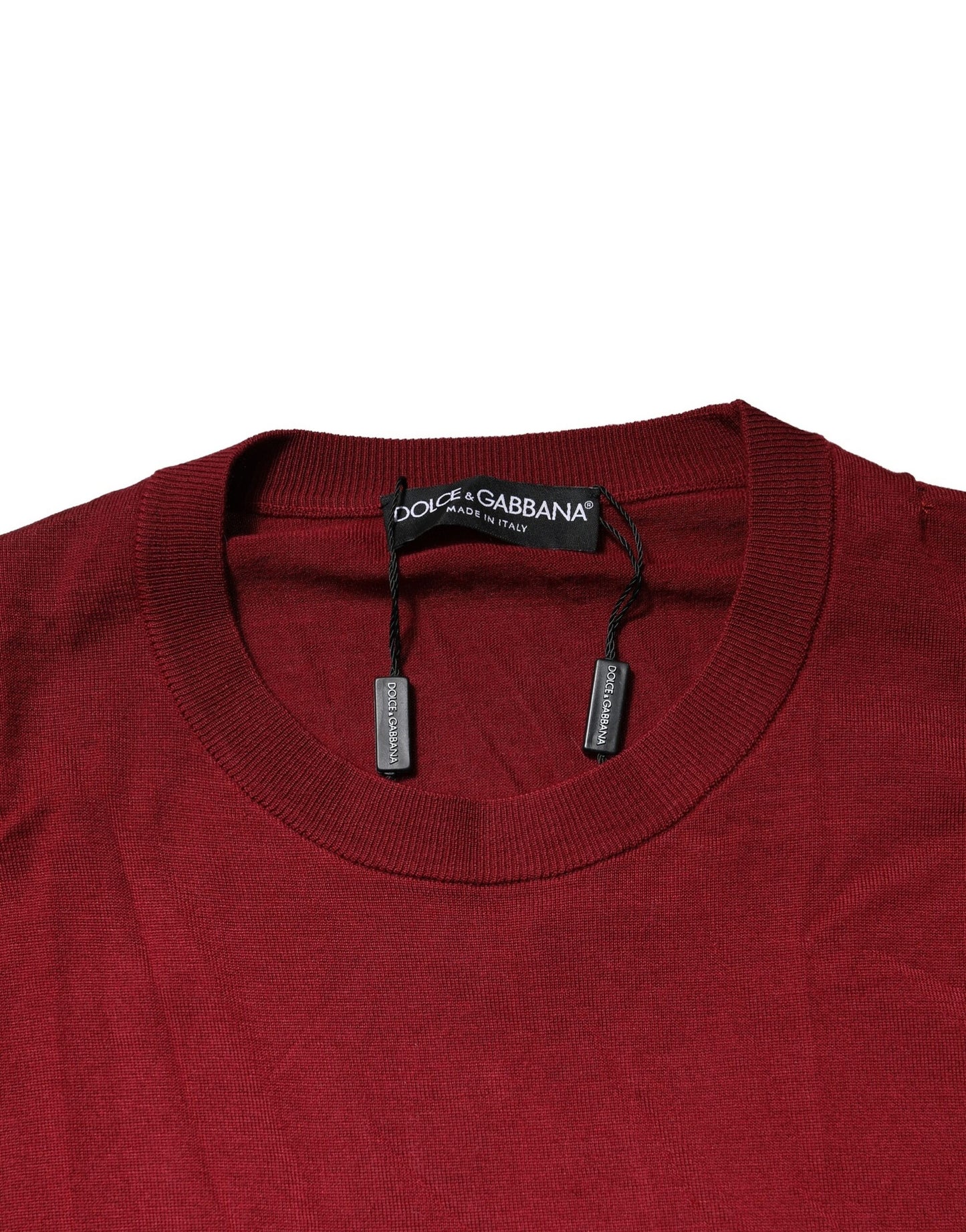 Dolce & Gabbana Braunes Kaschmir Sweatshirt mit Rundhalsausschnitt Pullover