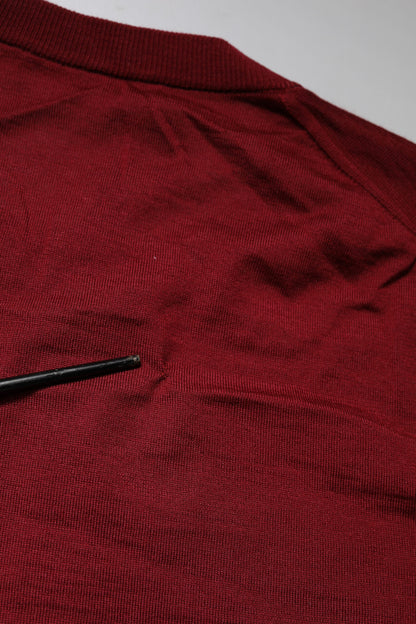Dolce & Gabbana Braunes Kaschmir Sweatshirt mit Rundhalsausschnitt Pullover
