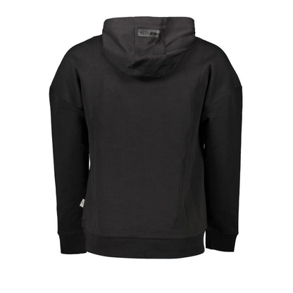 Plein Sport Schwarzer Baumwollpullover für Männer
