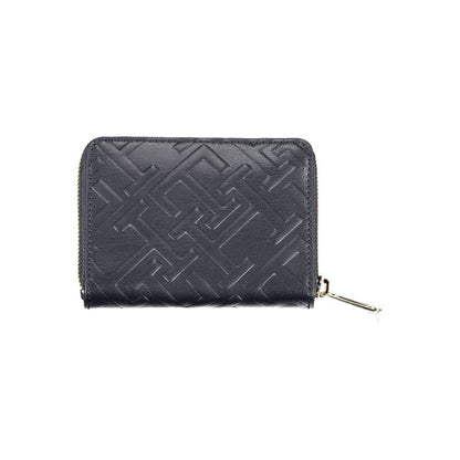 Tommy Hilfiger Blaue Polyethylen Geldbörse für Frauen