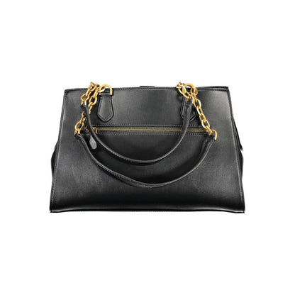 Guess Jeans Schwarz Polyethylen Frauen Handtasche
