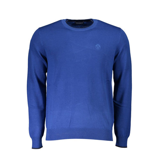 North Sails Blauer Baumwollpullover für Männer