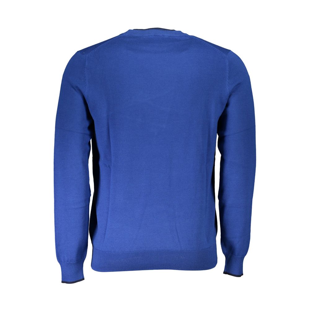 North Sails Blauer Baumwollpullover für Männer