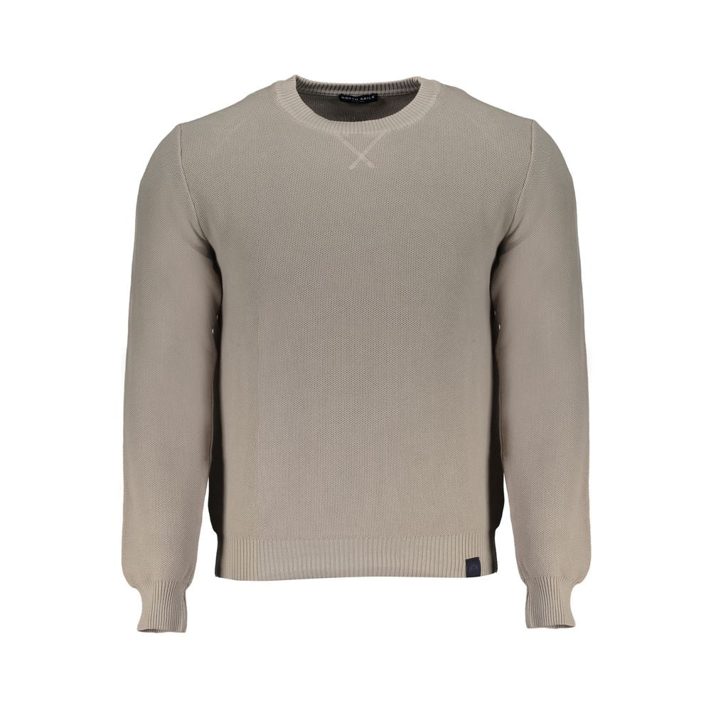 North Sails Grauer Baumwollpullover