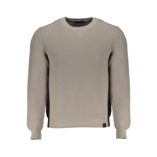 North Sails Grauer Baumwollpullover