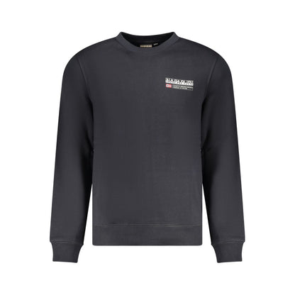 Napapijri Schwarzer Baumwollpullover für Männer