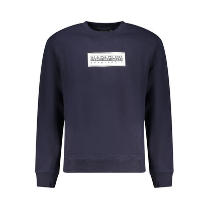 Napapijri Blauer Baumwollpullover für Männer