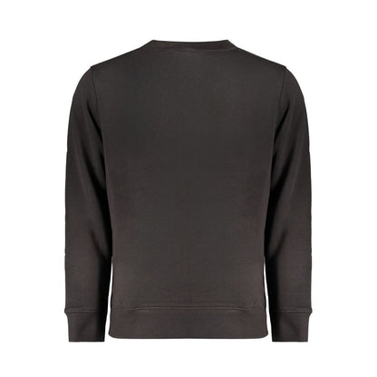 Calvin Klein Schwarzer Baumwollpullover für Männer