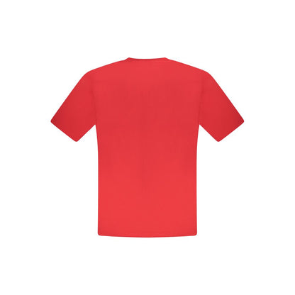 North Sails Rotes Baumwolle Männer T-Shirt