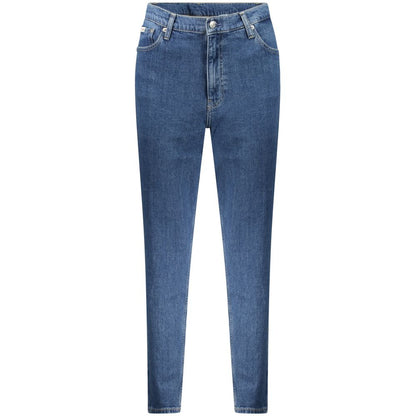 Calvin Klein Blaue Baumwolle Frauen Jeans