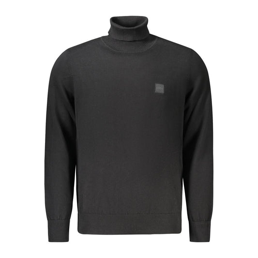 Hugo Boss Schwarzer Pullover aus Wolle für Männer