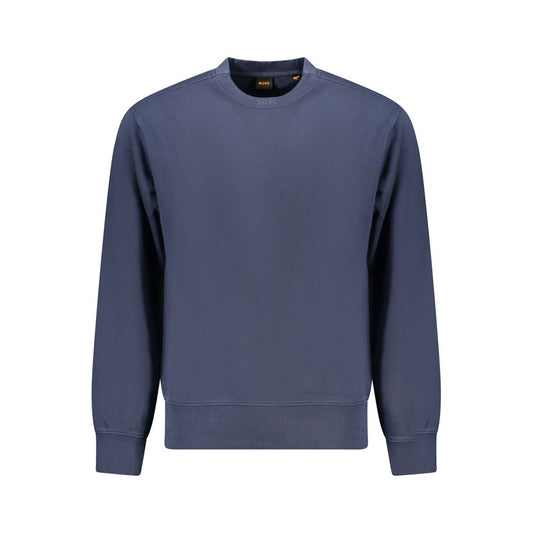 Hugo Boss Blauer Baumwollpullover für Männer