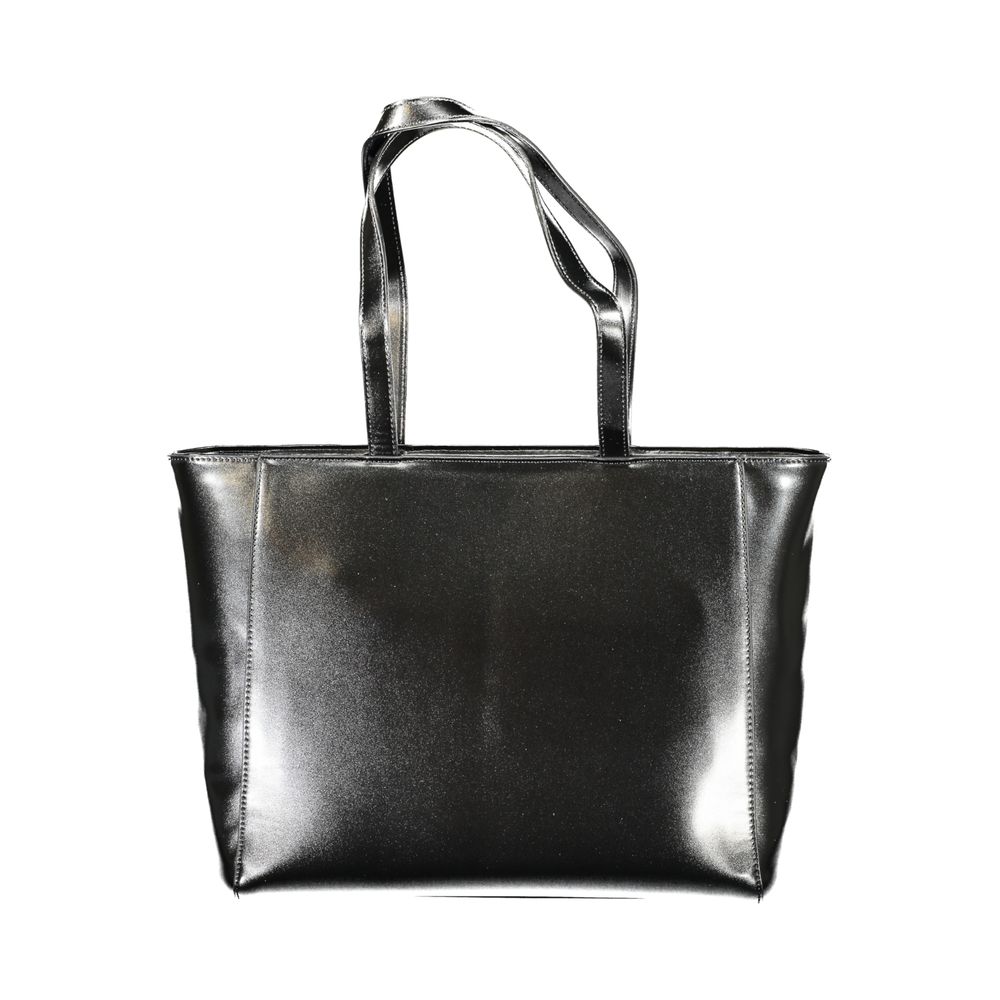 Mario Valentino Schwarz Polyethylen Frauen Handtasche
