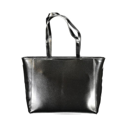Mario Valentino Schwarz Polyethylen Frauen Handtasche