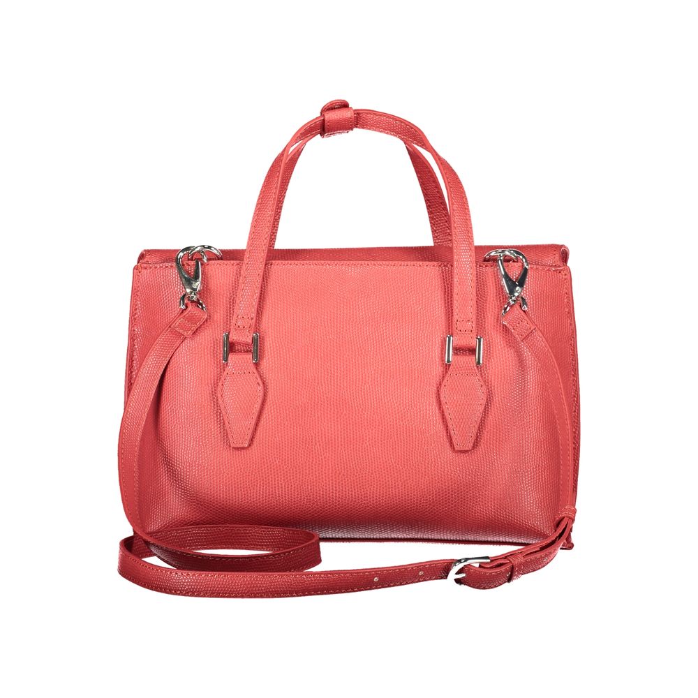 Mario Valentino Rote Polyethylen Frauen Handtasche