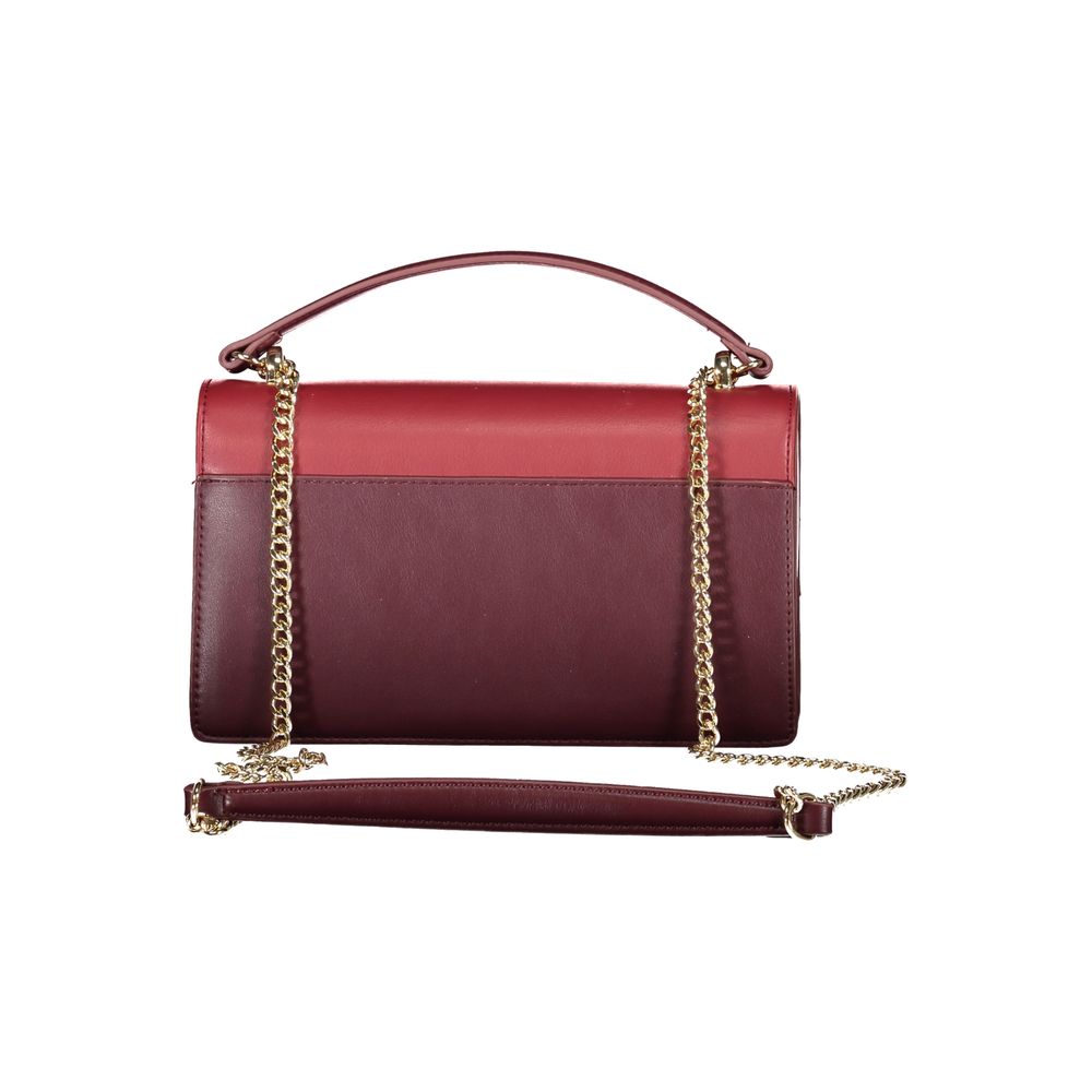 Mario Valentino Rote Polyethylen Frauen Handtasche