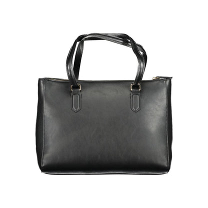 Mario Valentino Schwarz Polyethylen Frauen Handtasche