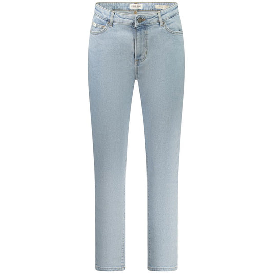 Guess Jeans Hellblaue Skinny-Jeans aus Baumwolle für Frauen