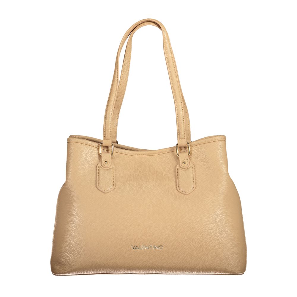 Mario Valentino Beige Polyethylen Frauen Handtasche