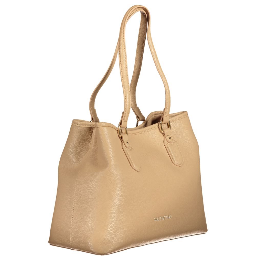 Mario Valentino Beige Polyethylen Frauen Handtasche