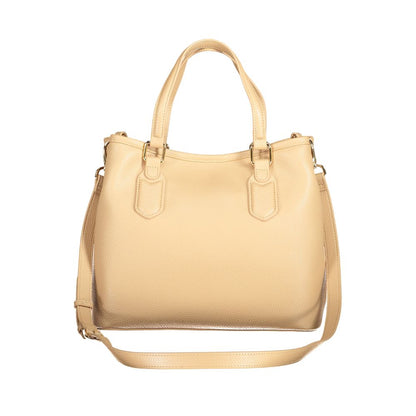 Mario Valentino Beige Polyethylen Frauen Handtasche